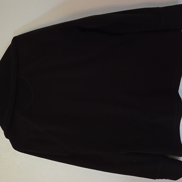 Calvin Klein Black Fleece Jacket Size Large - Picture 2 of 8